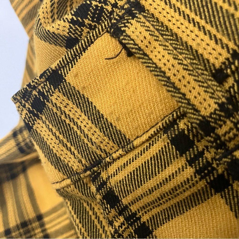 Hot Topic Women’s Yellow and Black Pants Sz S - Picture 3 of 4
